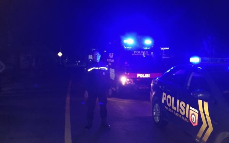 Patroli Malam Polsek Batik Nau, Jaga Kamtibmas
