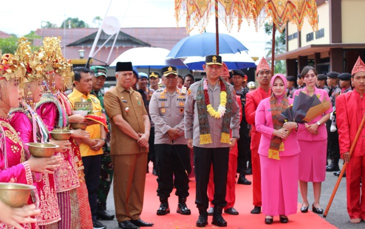 Kapolda Bengkulu Kunjungan Kerja ke Polres Rejang Lebong