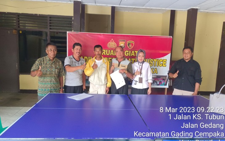 Polsek Gading Cempaka Damaikan Warga Bertikai 