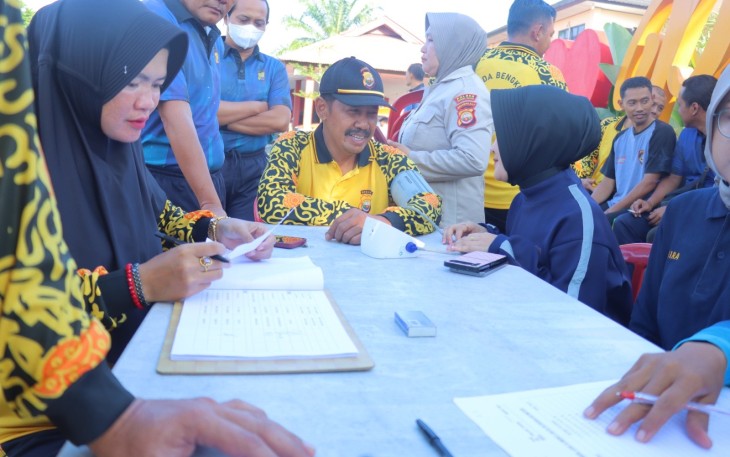 Polres Bengkulu Selatan Gelar TKJ Periodik Semester I 2023