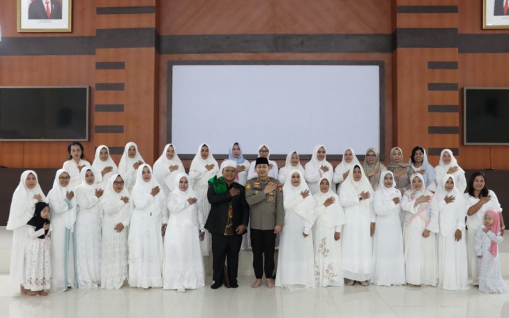Polresta Bengkulu menggelar Doa Bersama Sambut Bulan Suci Ramadhan 1444 H / 2023