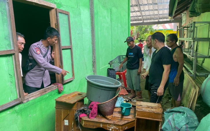 Rumah Warga Kaur Utara Kebakaran, Polisi Turun Cek TKP