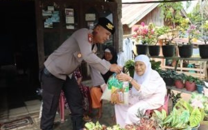 Polres Kepahiang Kembali Bagi Bantuan Untuk Warga yang Membutuhkan
