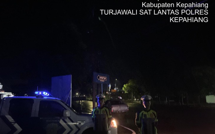 Cegah Balap Liar, Polres Kepahiang Tingkatkan Patroli Hingga Dini Hari