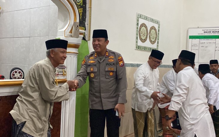 Kapolres Lebong Safari Ramadan Bersama Forkopimda