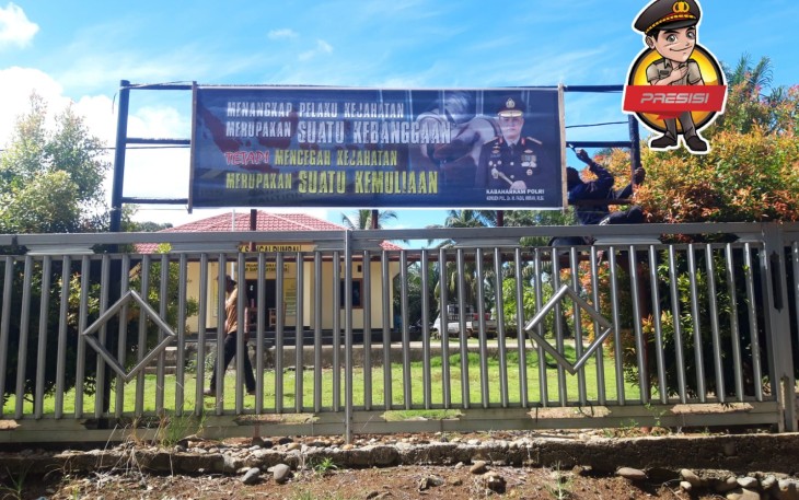 Kanit Samapta Polsek Sungai Rumbai Sebarkan Pesan Kamtibmas Dari Kabaharkam Polri