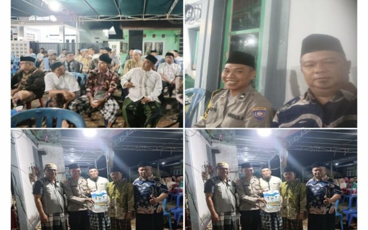 Polsek Teluk Segara  Hadiri Takziah Warga Binaannya
