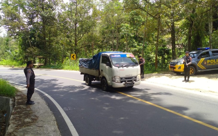 Polres Rejang Lebong Patroli di Desa Taba Padang 