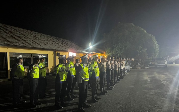 Jelang Idulfitri 1443 H, Polres Bengkulu Selatan Gelar KRYD