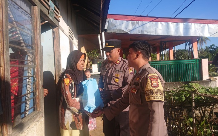 Polres Lebong Kembali Salurkan Bantuan Kemanusiaan Untuk Negeri