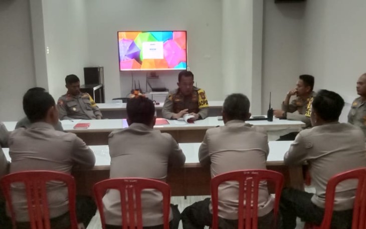 Polres Lebong Laksanakan Anev Ops Ketupat Nala 2023