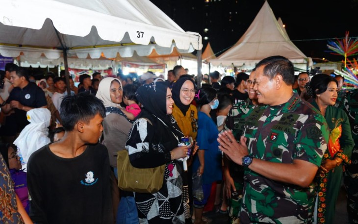 Panglima TNI Berbaur Bersama Budaya Betawi