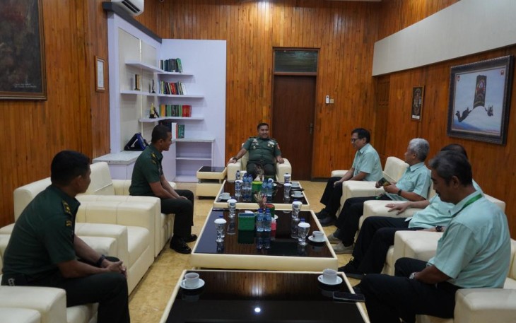 Audiensi Manajemen PT Sinar Tambang Arthalestari dengan Danrem 071/Wijayakusuma Jalin Silaturahmi dan Kuatkan Sinergitas Komponen Wilayah