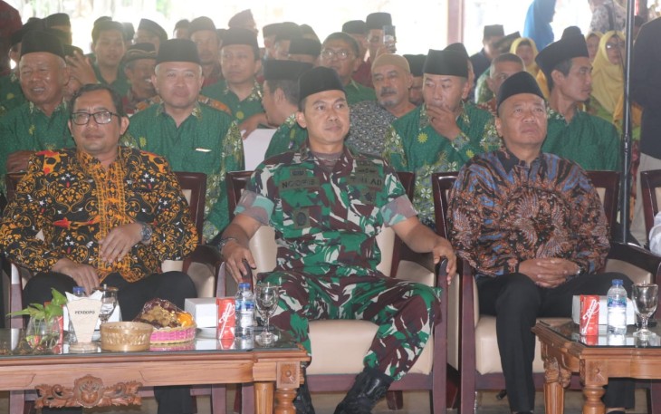 Dandim Dampingi Bupati Hadiri Acara Pengukuhan PDM-PDA Tulungagung