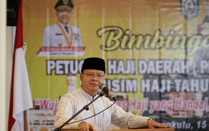 Gubernur Bengkulu Rohidin Mersyah       