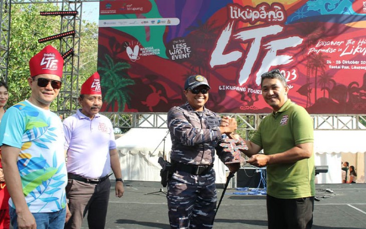 Komandan Lanudal Manado saat Hadiri Penutupan LTF 2023