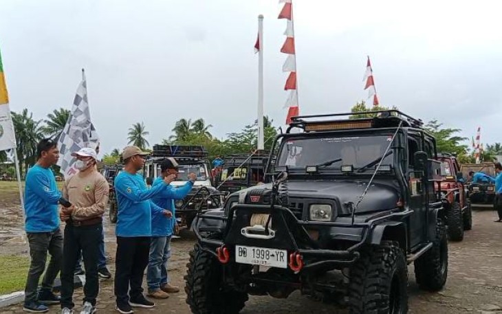 47 Peserta Ramaikan Offroad HUT ke-74 Kabupaten Bengkulu Selatan