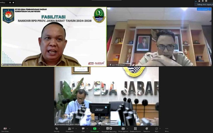 Kemendagri Dorong Provinsi Jawa Barat Segera Selesaikan Dokumen RPD Tahun 2024-2026