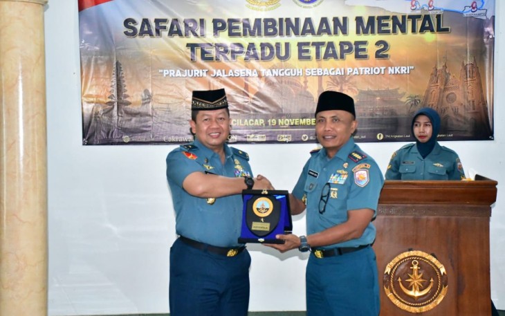 Lanal Cilacap Ikuti Safari Bintal Terpadu 