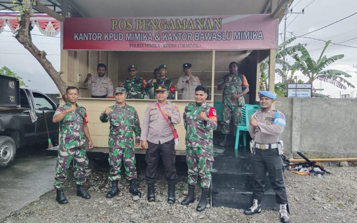  Kodim 1710/Mimika Gelar Patroli Gabungan Antisipasi Kerawanan