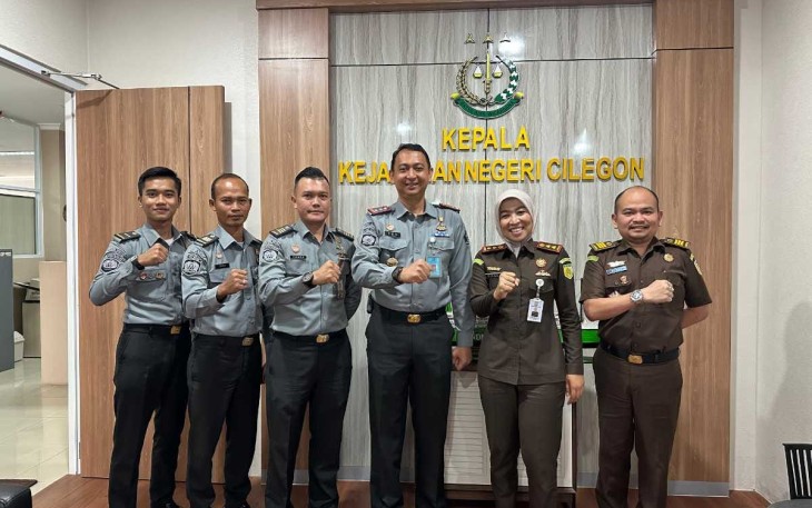 Lapas Cilegon Audiensi Dengan Kejari Cilegon 