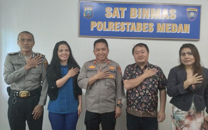 Puksu Sumut Dukung Cooling System Jaga Kamtibmas Jelang Pemilu 2024 