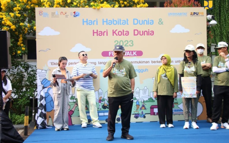 Menteri Pekerjaan Umum dan Perumahan Rakyat Basuki Hadimuljono