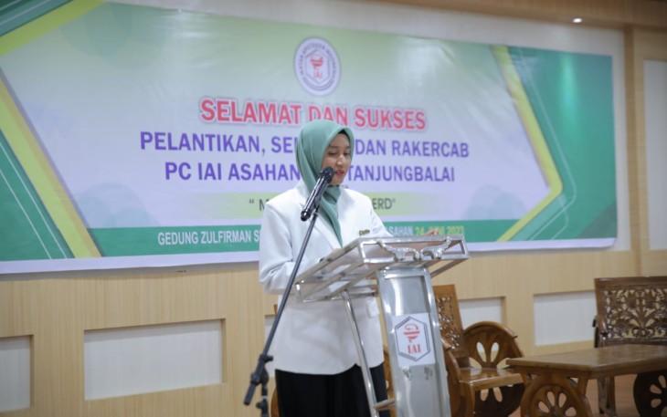 Bupati Hadiri Pelantikan Pengurus Ikatan Apoteker Indonesia Cabang Asahan dan Tanjung Balai Periode 2023 - 2027 