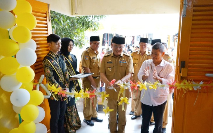 Gubernur Rohidin Buka Pameran Senjata Tradisional yang Dilaksanakan Museum Negeri Bengkulu