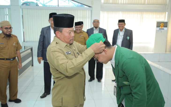 Bupati Asahan Terima Mahasiswa KKN dari UNIVA Medan