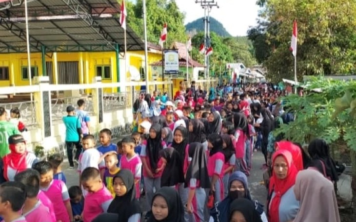  Jalan Santai Sempena HUT RI Ke-78 Tahun 2023 di Tambelan