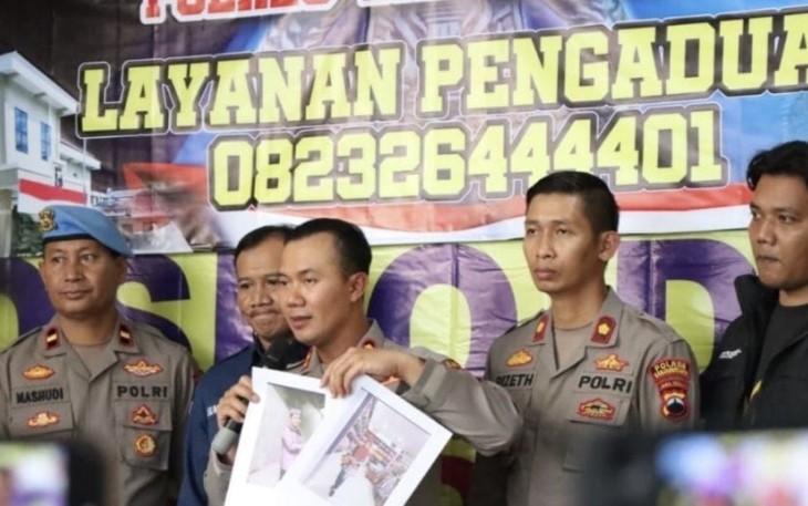 Kapolres Banjarnegara AKBP Hendri Yulianto, SIK, MH saat konferensi pers.