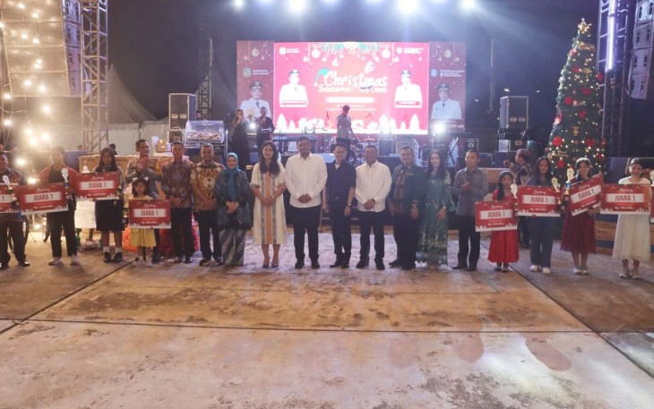 Kapolrestabes Medan Hadiri Christmas Season di GBI Rumah Persembahan 