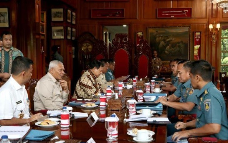 Menhan Prabowo Terima Kasal