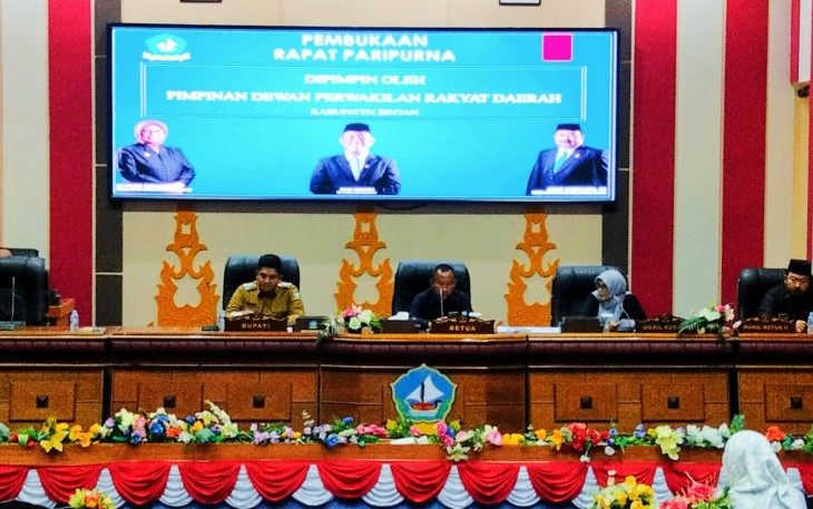 Paripurna DPRD Bintan