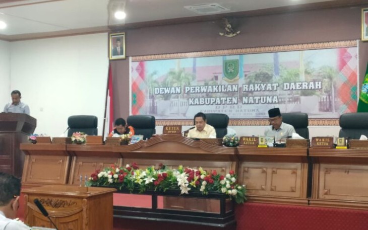 Paripurna DPRD Natuna 