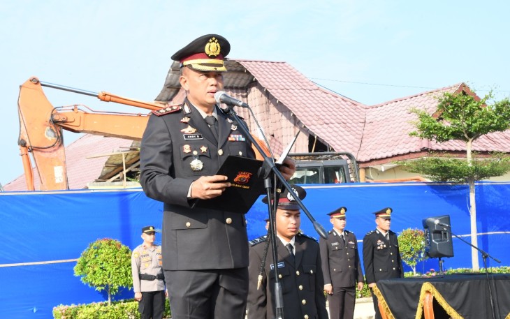 Polres Aceh Timur Gelar Upacara Peringatan Hari Kesaktian Pancasila 