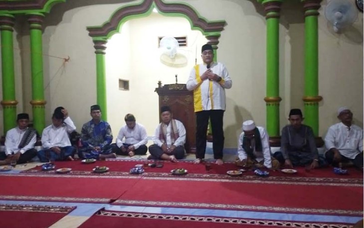 Kapolsek Belitang Tiga Hadiri Safari Ramadhan