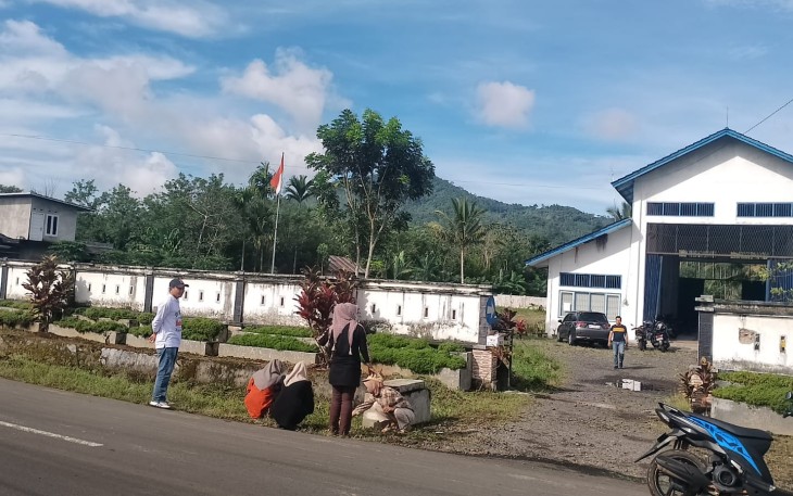 Dishub kepahiang laksanakan giat Gotong Royong