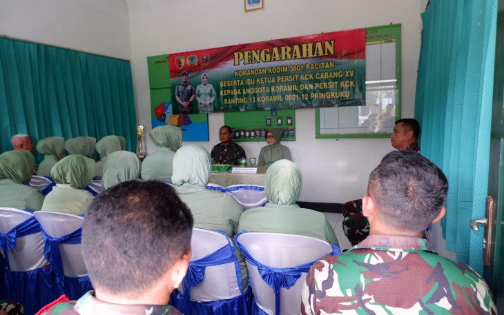 Dandim 0801/Pacitan Tekankan Jaga Keharmonisan Dalam Rumah Tangga