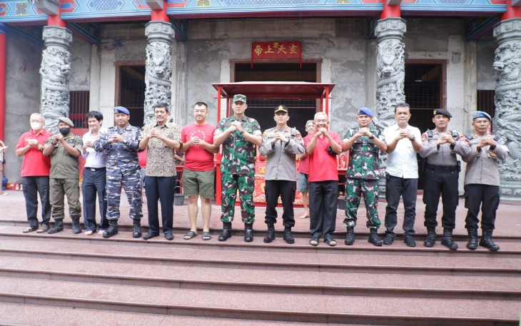 Bupati dan Forkopimda Asahan Tinjau Beberapa Vihara di Kota Kisaran