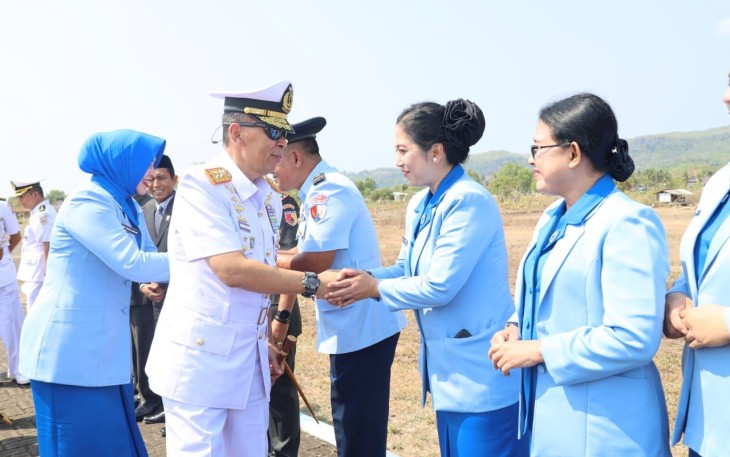 Danlantamal V Sambut Kedatangan Panglima Armada II