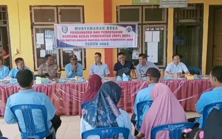 Musdes Penyusunan RKP Desa Talang Babatan Tahun 2024