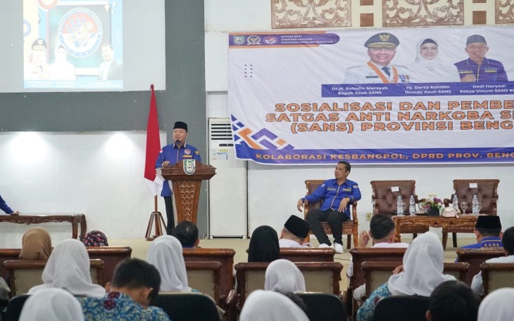 Gubernur Bengkulu Rohidin Mersyah        