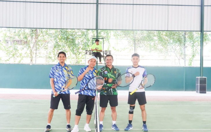 Pangdam XII/Tpr Buka Kejuaraan Tenis Lapangan se-Kalbar