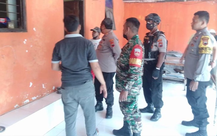 Rumah kontrakan Michael Andre Yananto (41), di Tegalsari Banaran, Ngringo, Jaten, Kabupaten Karanganyar.