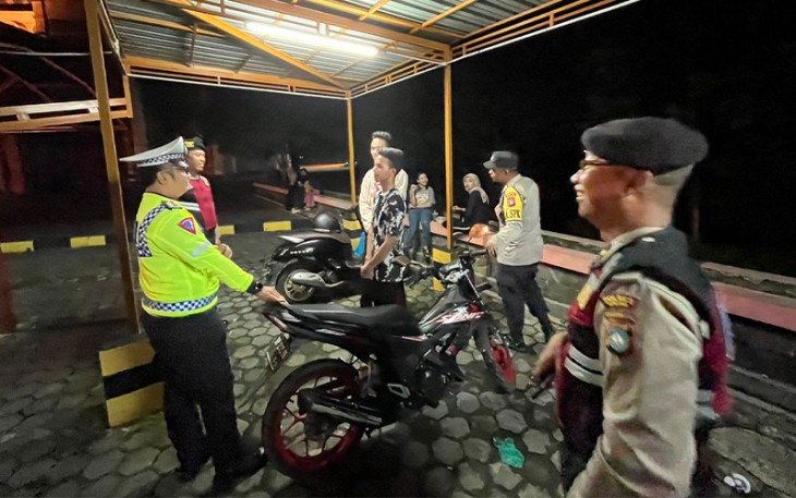 Polsek Jajaran Polres Bintan saat Laksanakan KRYD