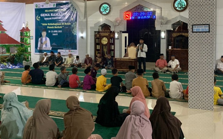 Wali Nagari Panti Selatan Gelar Gema Ramadan