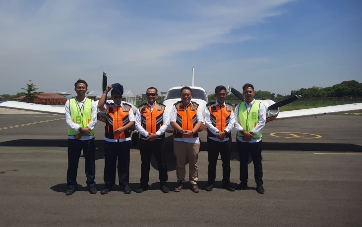 Bandara Ngloram di kecamatan Cepu kabupaten Blora  akan digunakan untuk latihan penerbangan lintas alam Akademi Penerbang Indonesia Banyuwangi