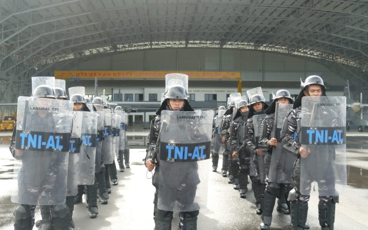 Lanudal Tanjungpinang Gelar Latihan PHH